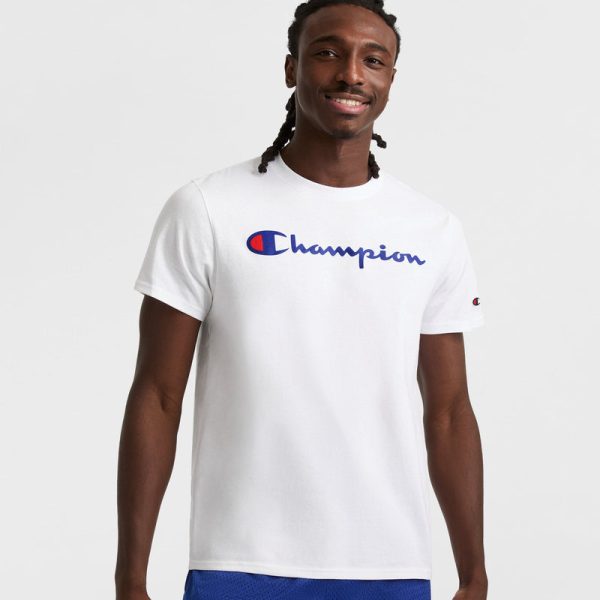 CLASSIC GRAPHIC T-SHIRT, SCRIPT LOGO