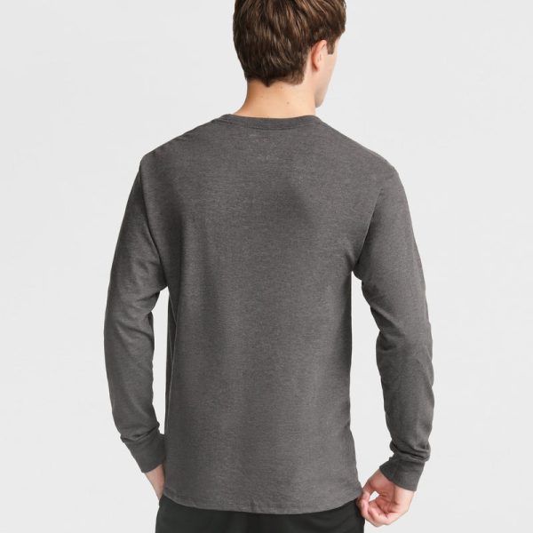 CLASSIC LONG SLEEVE T-SHIRT, EMBROIDERED C LOGO - Image 2