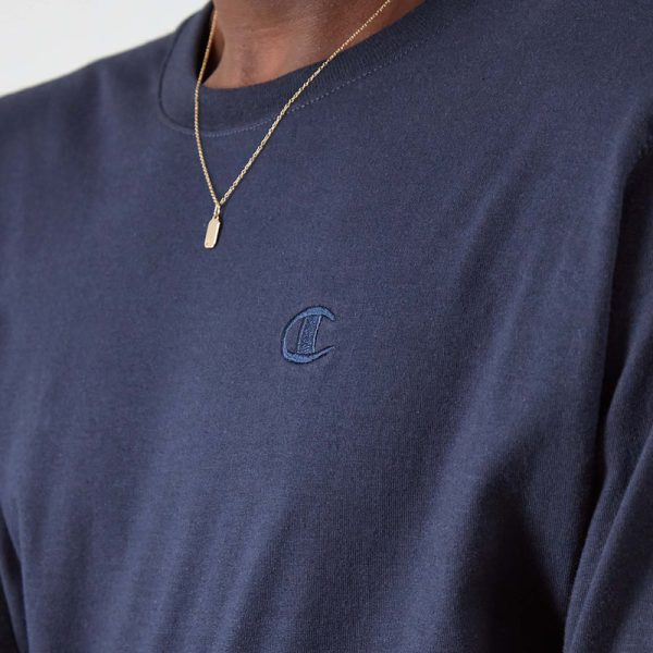 CLASSIC LONG SLEEVE T-SHIRT, EMBROIDERED C LOGO - Image 4