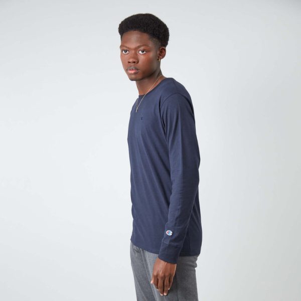CLASSIC LONG SLEEVE T-SHIRT, EMBROIDERED C LOGO - Image 2