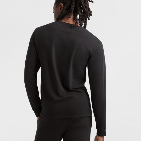 CLASSIC LONG SLEEVE T-SHIRT, EMBROIDERED C LOGO - Image 2