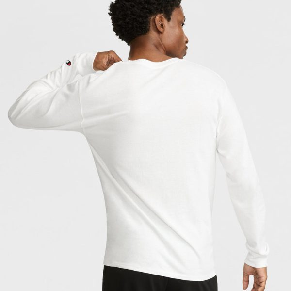 CLASSIC LONG SLEEVE T-SHIRT, EMBROIDERED C LOGO - Image 2
