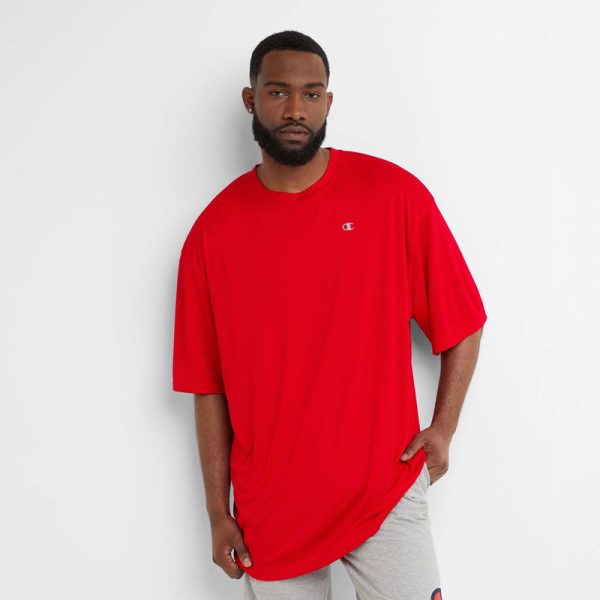SPORT T-SHIRT, REFLECTIVE C LOGO - BIG & TALL