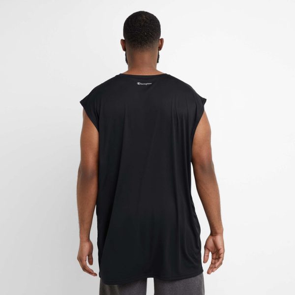 MUSCLE TANK, MOISTURE WICKING, C LOGO (BIG AND TALL) - Image 2