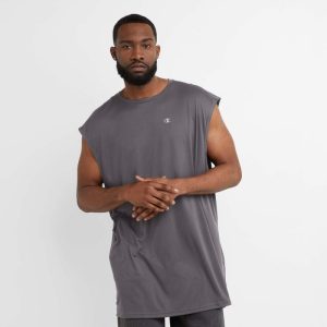 MUSCLE TANK, MOISTURE WICKING, C LOGO (BIG AND TALL)