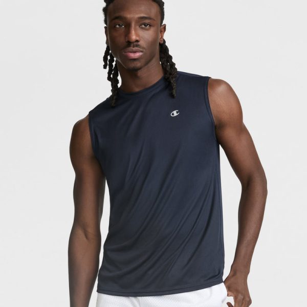 SPORT MUSCLE TANK, REFLECTIVE C LOGO