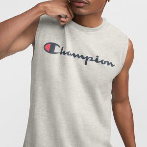 CLASSIC MUSCLE TANK, SCRIPT LOGO