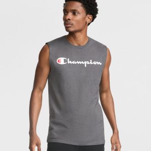 CLASSIC MUSCLE TANK, SCRIPT LOGO