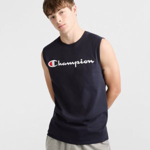 CLASSIC MUSCLE TANK, SCRIPT LOGO