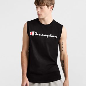 CLASSIC MUSCLE TANK, SCRIPT LOGO
