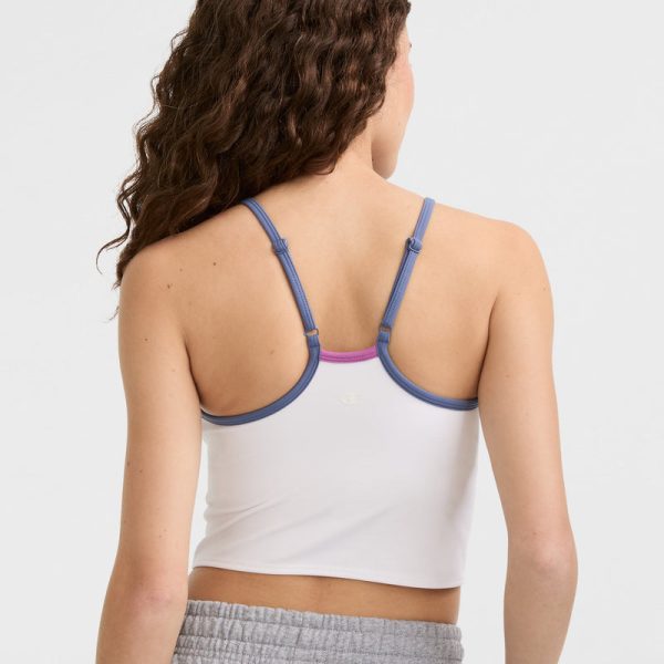 SOFT TOUCH LONGLINE CAMI, SHELF BRA, C LOGO - Image 2