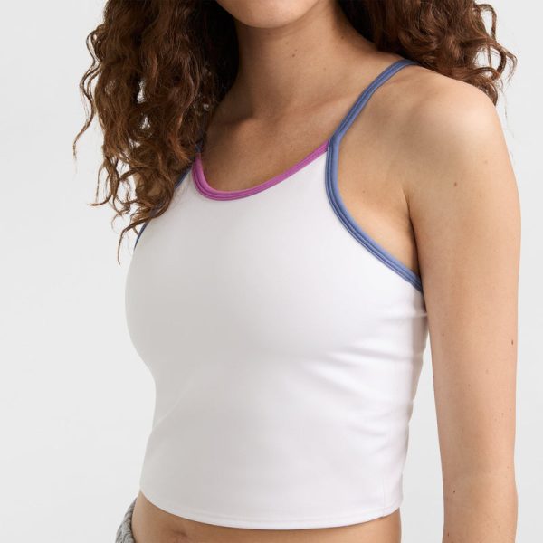 SOFT TOUCH LONGLINE CAMI, SHELF BRA, C LOGO - Image 3