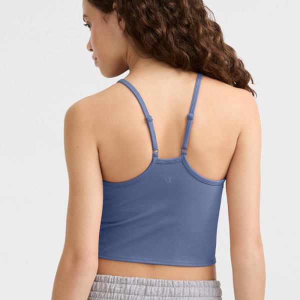 SOFT TOUCH LONGLINE CAMI, SHELF BRA, C LOGO - Image 2