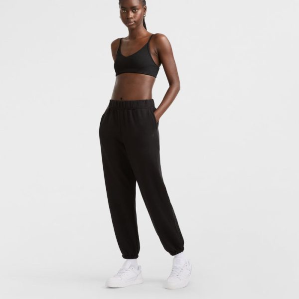 SOFT TOUCH RIBBED SPORTS BRA, C LOGO - Image 5