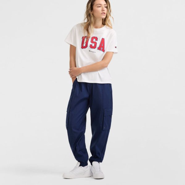 WOVEN CARGO PANTS, C LOGO - Image 4