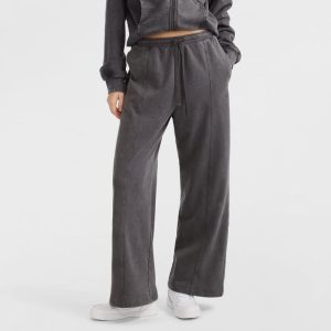 VINTAGE WASH WIDE-LEG PANTS, C LOGO