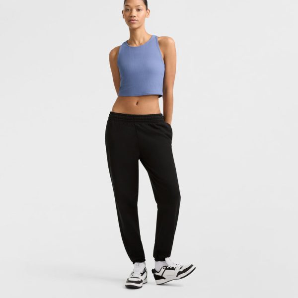 SOFT TOUCH RIBBED CROPPED TANK TOP, C LOGO - Image 5