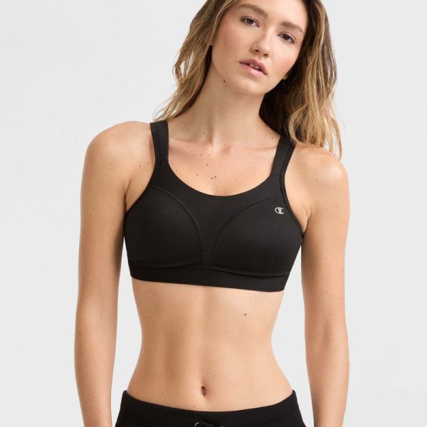 SPOT COMFORT HIGH-IMPACT SPORTS BRA, C LOGO