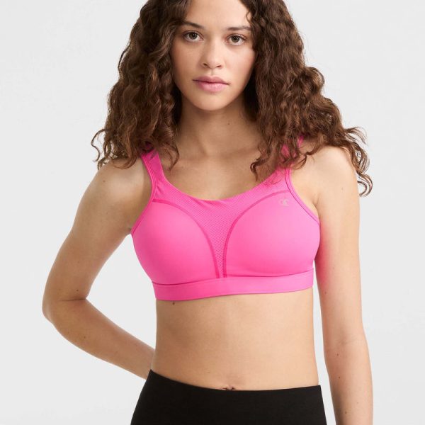 SPOT COMFORT HIGH-IMPACT SPORTS BRA, C LOGO