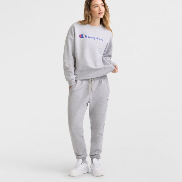 POWERBLEND CREWNECK SWEATSHIRT, SCRIPT LOGO - Image 4