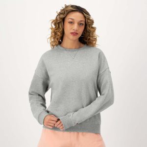 POWERBLEND CREWNECK SWEATSHIRT, EMBROIDERED SCRIPT LOGO