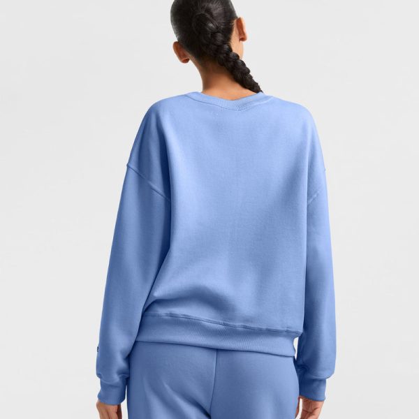 POWERBLEND CREWNECK SWEATSHIRT, EMBROIDERED SCRIPT LOGO - Image 2