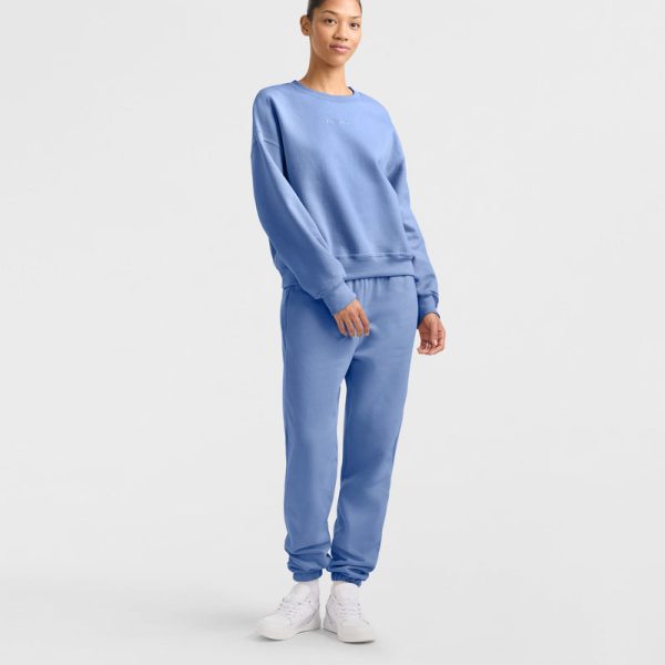 POWERBLEND CREWNECK SWEATSHIRT, EMBROIDERED SCRIPT LOGO - Image 4