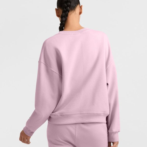 POWERBLEND CREWNECK SWEATSHIRT, EMBROIDERED SCRIPT LOGO - Image 2