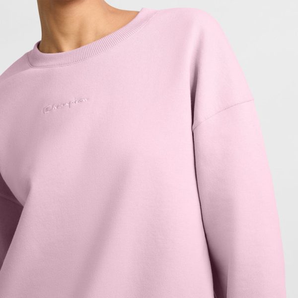 POWERBLEND CREWNECK SWEATSHIRT, EMBROIDERED SCRIPT LOGO - Image 3