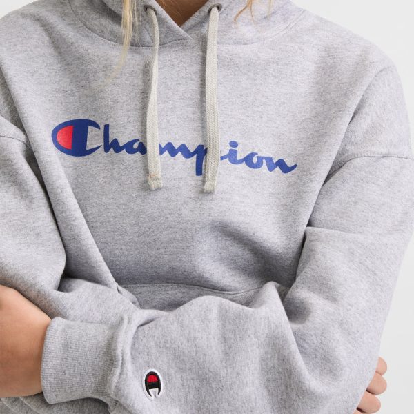 POWERBLEND HOODIE, SCRIPT LOGO - Image 3