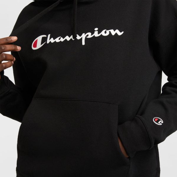 POWERBLEND HOODIE, SCRIPT LOGO - Image 3