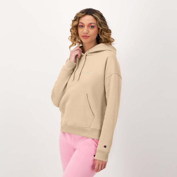 POWERBLEND HOODIE, RELAXED, FULL EMBROIDERED SCRIPT LOGO - Image 2