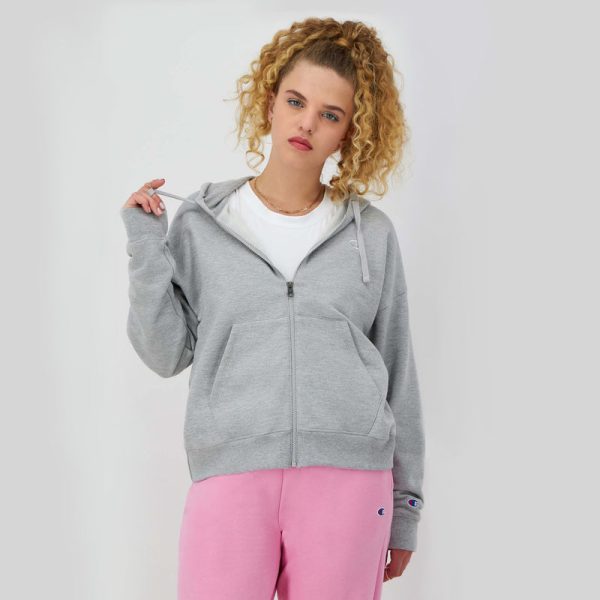 POWERBLEND ZIP-UP HOODIE, C LOGO