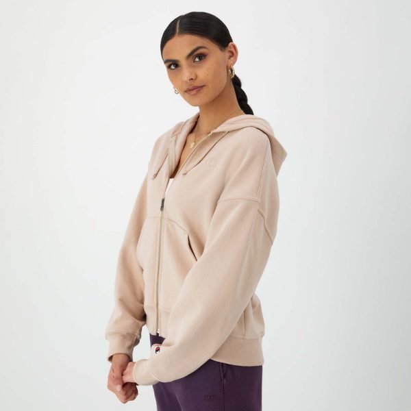 POWERBLEND ZIP-UP HOODIE, C LOGO - Image 2