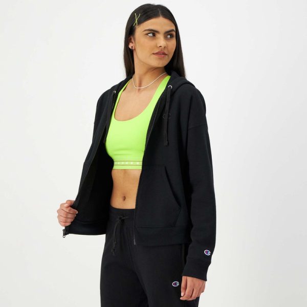 POWERBLEND ZIP-UP HOODIE, C LOGO - Image 2