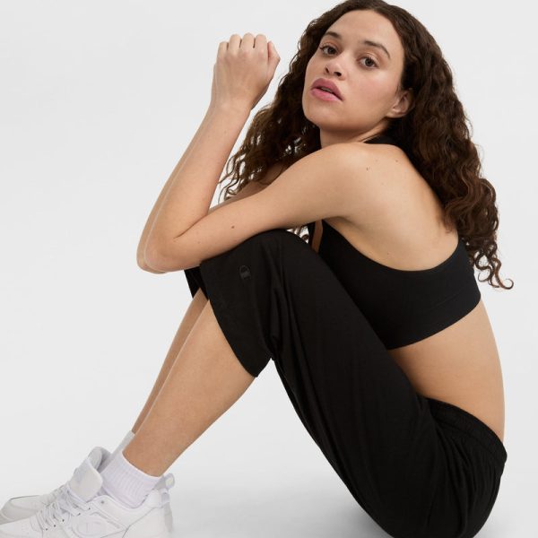 LIGHTWEIGHT LOUNGE CAPRI PANTS, C LOGO - Image 4