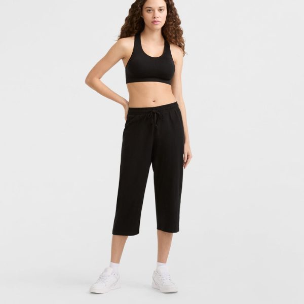 LIGHTWEIGHT LOUNGE CAPRI PANTS, C LOGO - Image 5