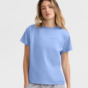CLASSIC T-SHIRT, TONAL LEFT CHEST SCRIPT
