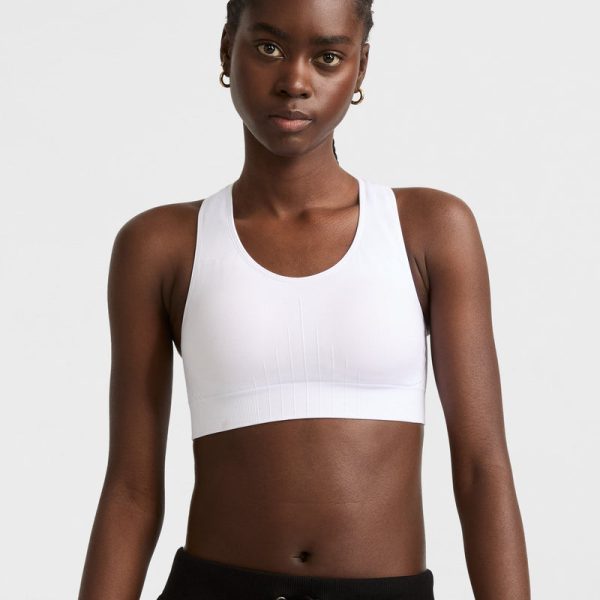 INFINITY RACERBACK BRA, C LOGO