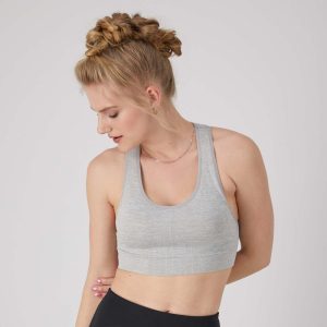 INFINITY RACERBACK BRA, C LOGO