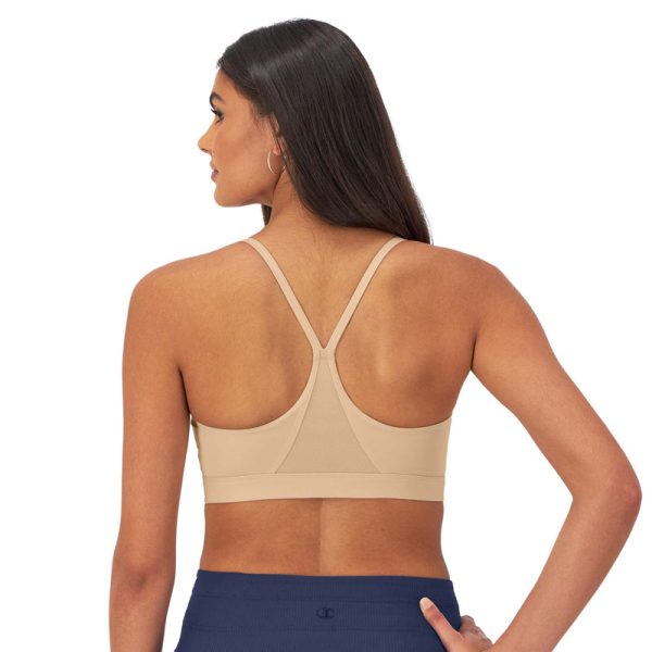SOFT TOUCH SPORTS BRA, TONAL C LOGO - Image 3