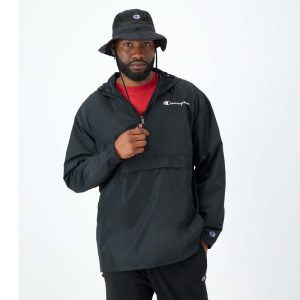 STADIUM PACKABLE JACKET, SCRIPT LOGO - BIG & TALL