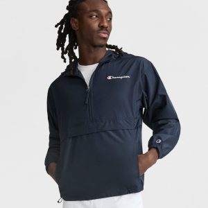 STADIUM PACKABLE JACKET, SCRIPT LOGO