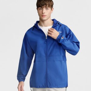 STADIUM PACKABLE JACKET, SCRIPT LOGO